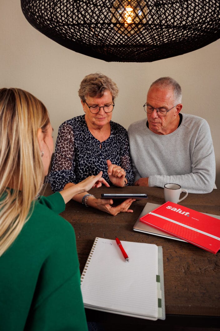 Hulpgesprek in huiselijke setting bij stichting Salut